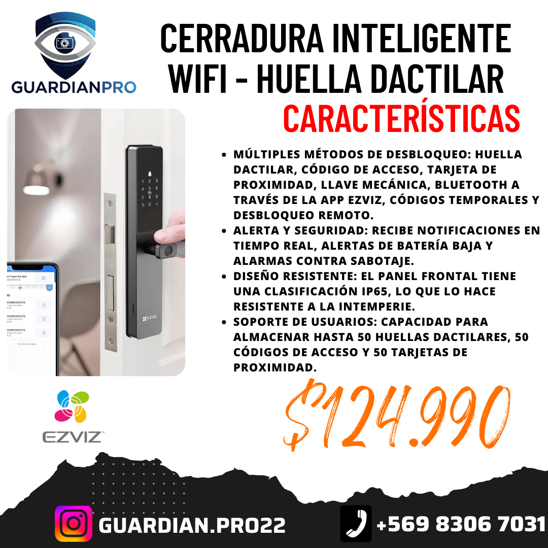 Vista frontal del producto