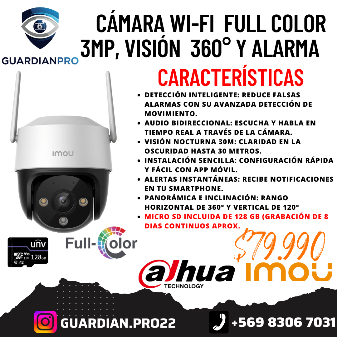 Vista frontal del producto